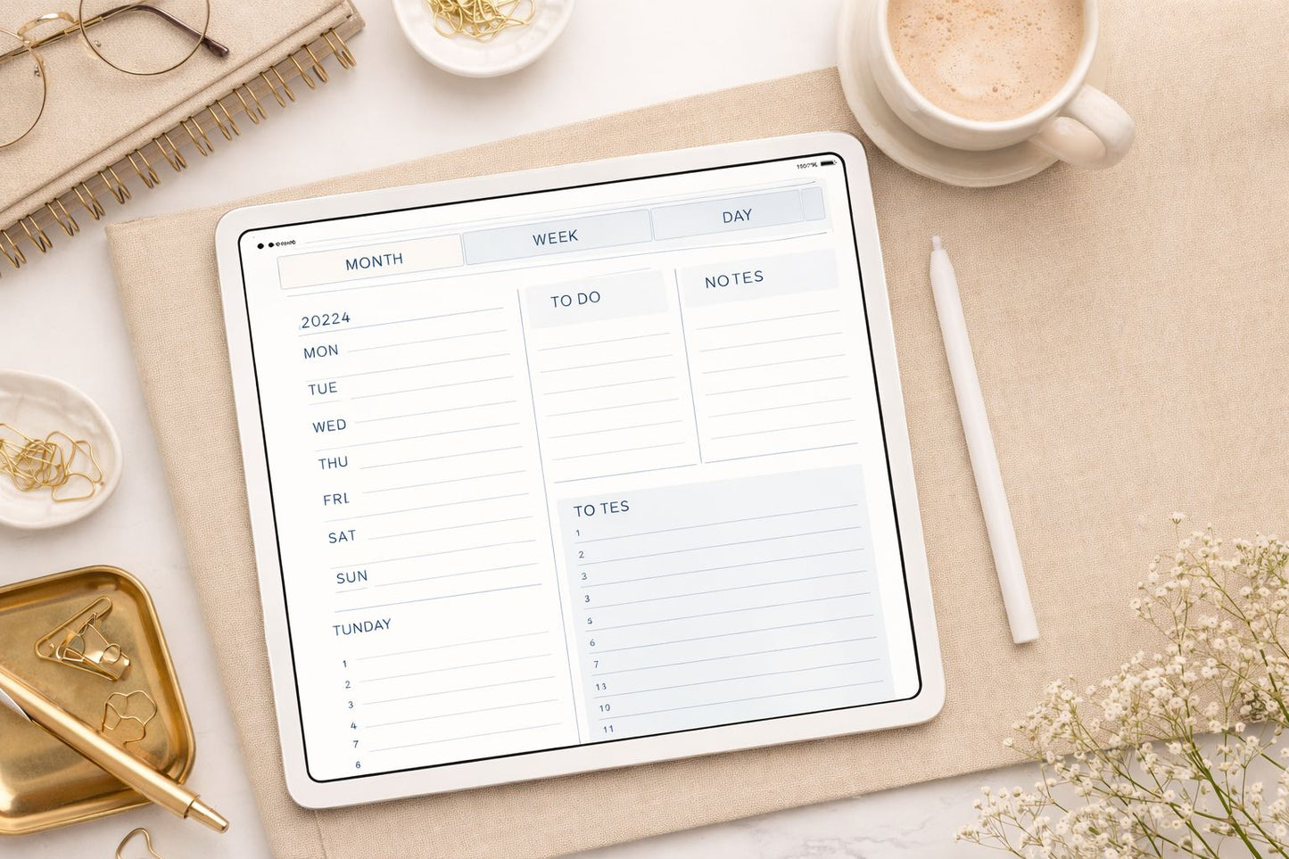 Digital Planner Templates